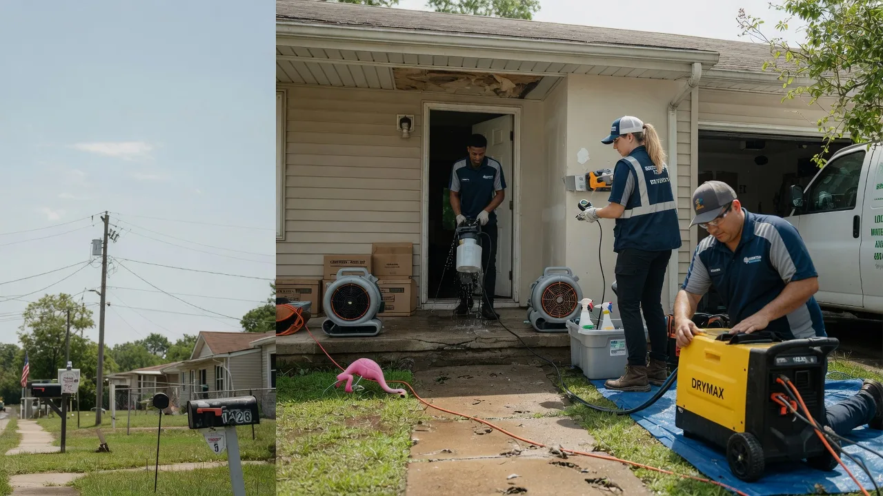 Storm Damage Water Removal in Colome, SD near me